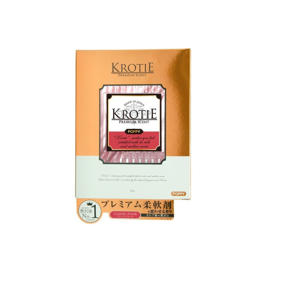 Krotie Premium Scent Poppy (Rich and Mellow Scent ) 200 g-Use in under seat -Made in Japan