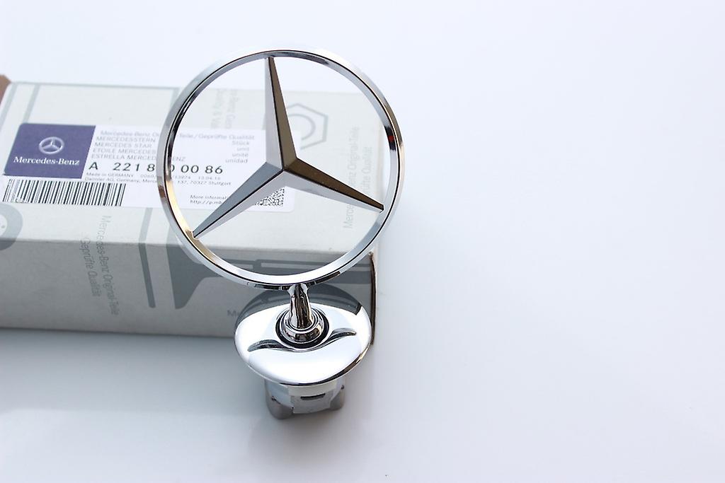 3D chrome Zinc alloy cover with standard hood, modified front logo for Mercedes Benz