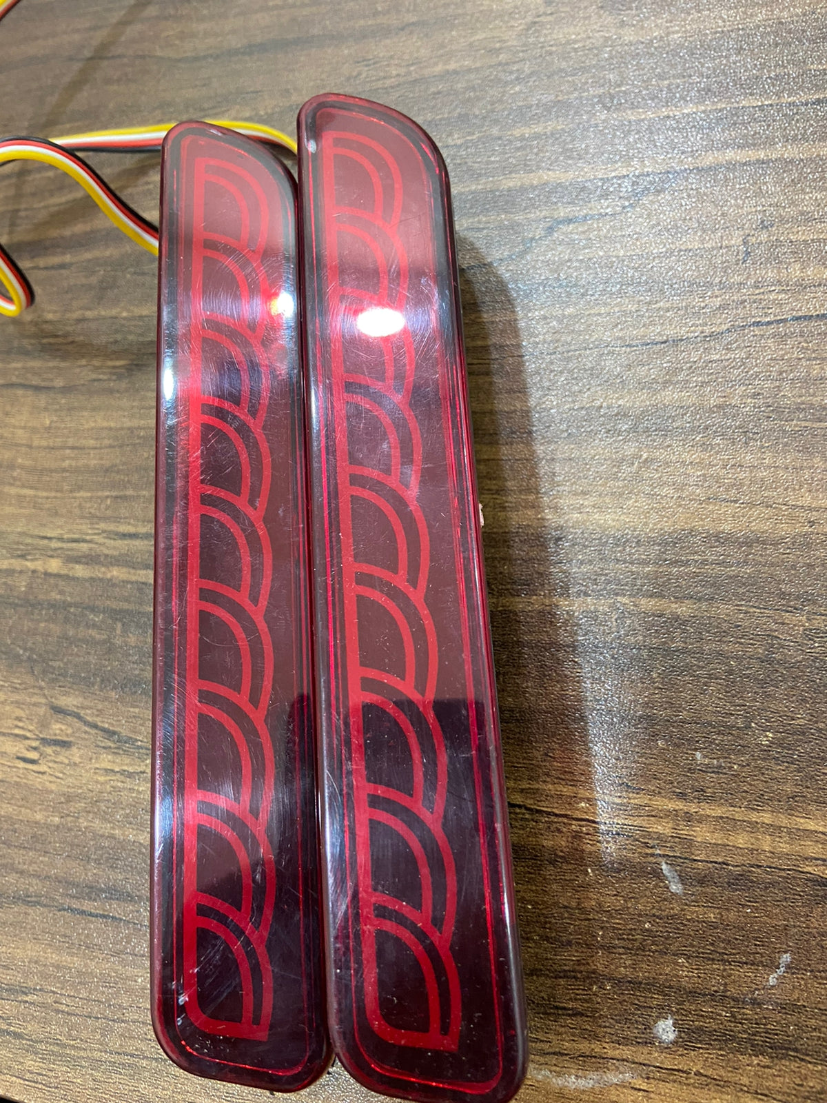 2Pcs LED reflector For Suzuki Ertiga Ciaz Vitara S-Cross SX4 Splash Car Brake Lights rear bumper lamp tail lamp