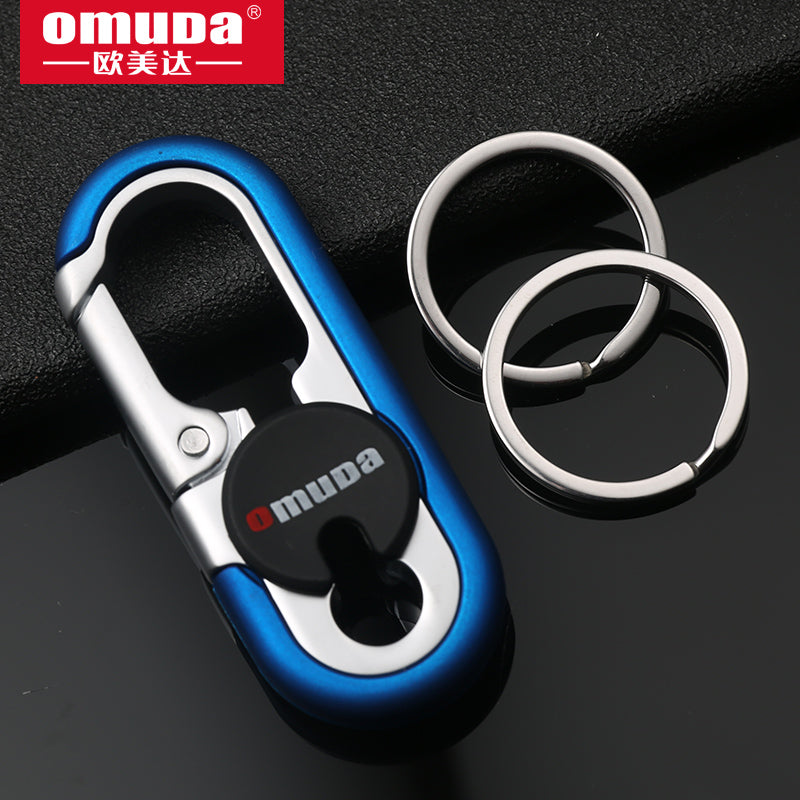 Key Chain with (2 Extra Key Rings and Gift Box) Heavy Duty Car Keychain for Men and Women