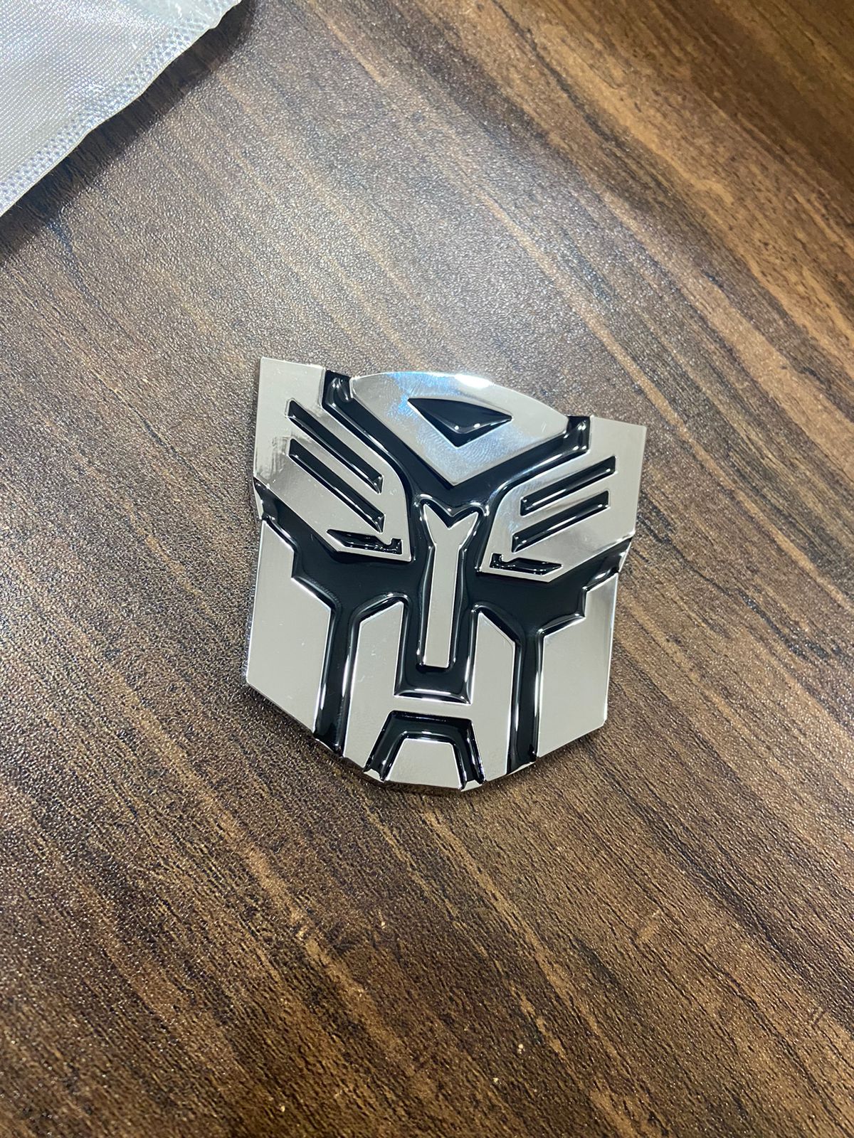 Transformers 3D Style Pure Metal Car Decorative Stickers Auto Accessories