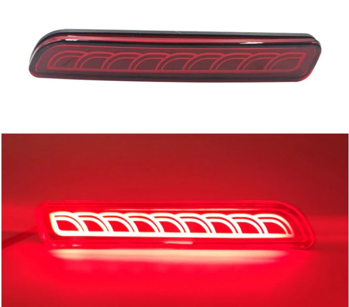 2Pcs LED reflector For Suzuki Ertiga Ciaz Vitara S-Cross SX4 Splash Car Brake Lights rear bumper lamp tail lamp