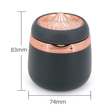 Car Ashtray with Colorful LED Lights,MoreChioce Universal Detachable Cigarette Smokeless Cylinder Cup Holder with Lid Windproof Fireproof Smoke Cup Holder for Car,Home and Office