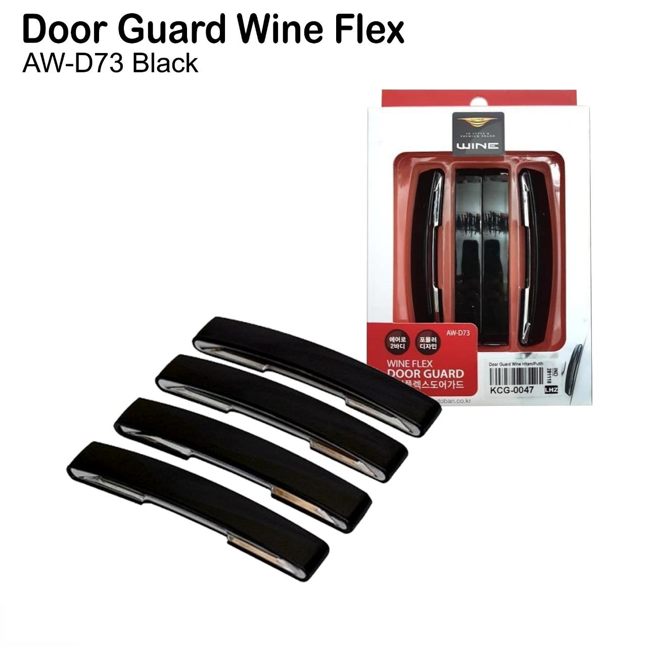 Wine Flex AW-D73 Door Guard - Black and White