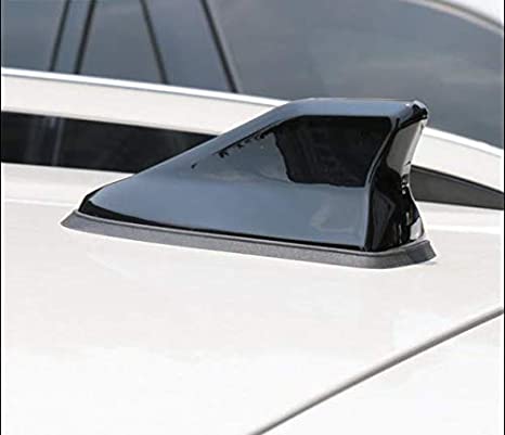 Universal Carbon Fiber Auto Car Roof Shark Fin AM/FM Radio Signal Aerial Antenna