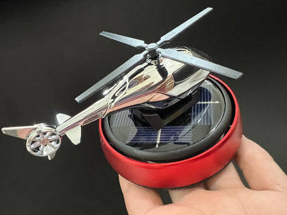 Solar Helicopter Car Dashboard Perfume â€“ Fragrance  Car Air Freshener