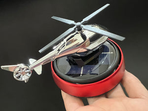 Solar Helicopter Car Dashboard Perfume – Fragrance  Car Air Freshener