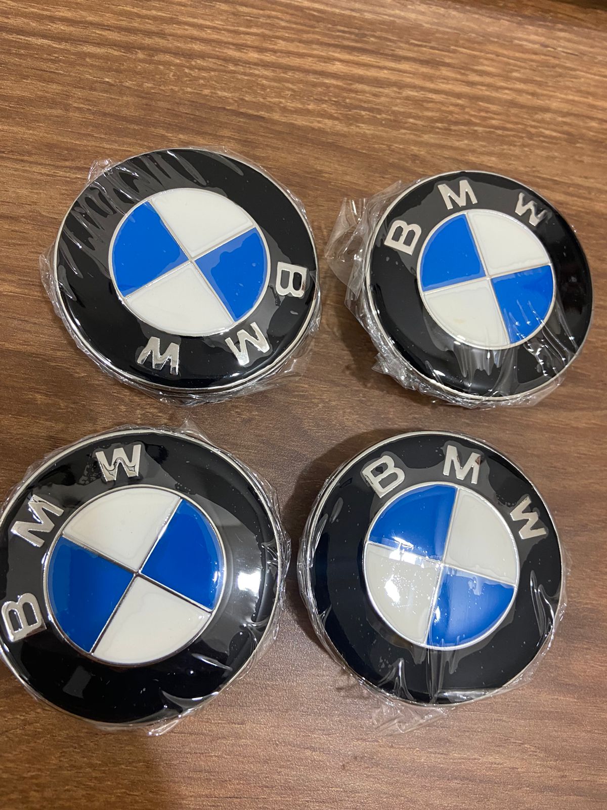 4pcs fits for BMW Emblem Logo Badge Hub Wheel Rim Center Cap 68mm 4pcs - with LED