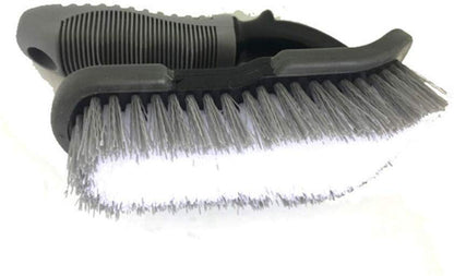 CarOxygen - Brush Tire Cleaning Brush for Car Wheel Hub, Tire Rim Scrub, Car Truck Motorcycle Bike Washing Cleaning Tool (Set of 2 Pcs)