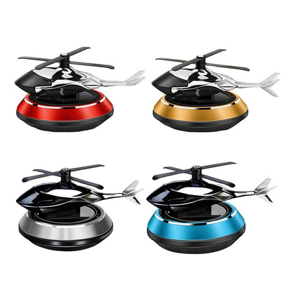 Solar Helicopter Car Dashboard Perfume â€“ Fragrance  Car Air Freshener