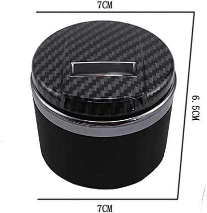 Portable Car Ashtray Applicable for BMW New 3 Series G20 2019-2021, Waterproof Flame Retardant Car Led Light Cigarette Ashtray
