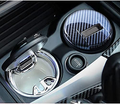Portable Car Ashtray Applicable for BMW New 3 Series G20 2019-2021, Waterproof Flame Retardant Car Led Light Cigarette Ashtray