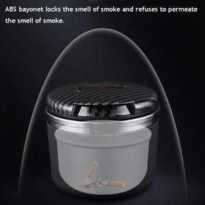 Portable Car Ashtray Applicable for BMW New 3 Series G20 2019-2021, Waterproof Flame Retardant Car Led Light Cigarette Ashtray