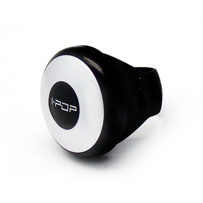 I-POP Carex Mini Power Handle Car Steering Wheel Suicide Spinner Knob (Gray)-Made In korea