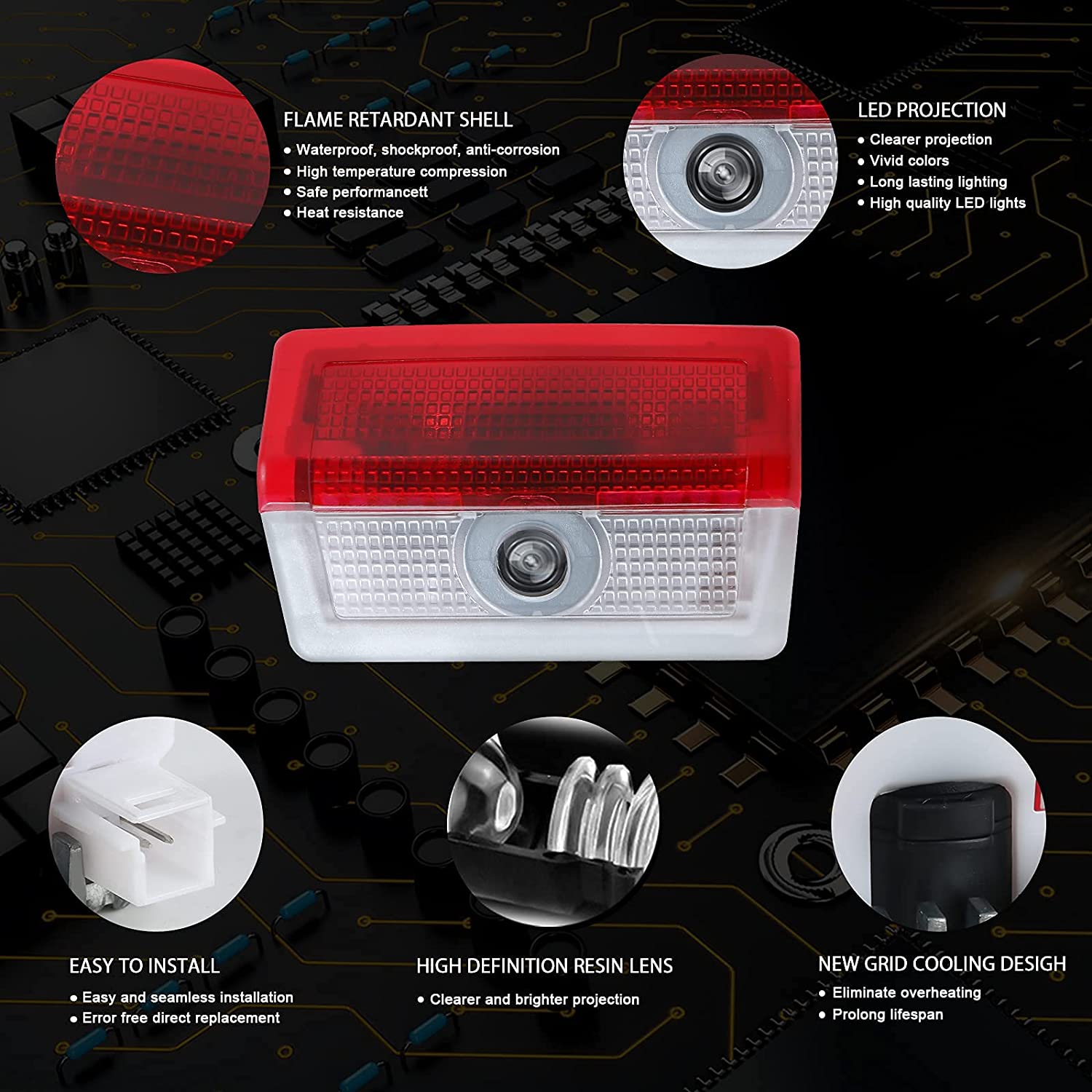 Car door laser projector logo online