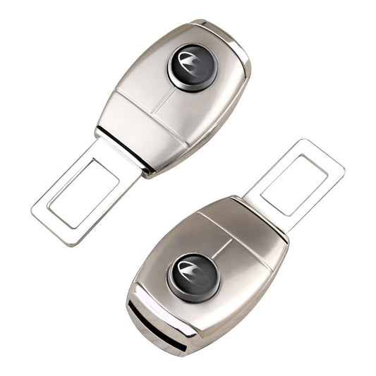 Car Oxygen -Car Safety Alarm Stopper & Seat extender Seat Belt Buckle Clip for Cars - Set of 2