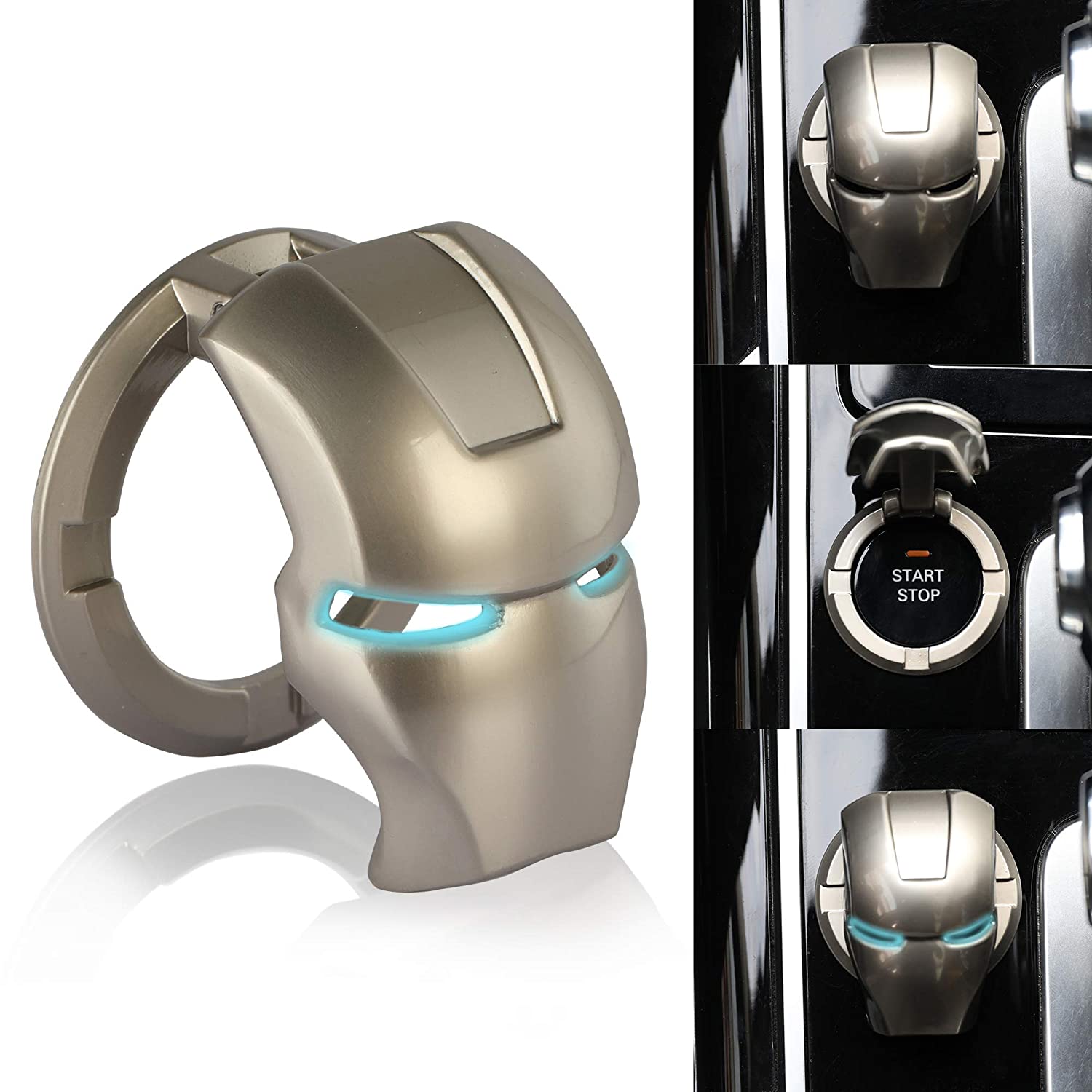 Iron man engine start stop button cover online