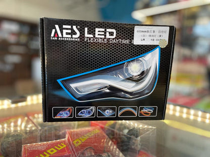 AES Led Flexible DRL Led Strip 60cm Running Light Universal Led Strip 60CM Sequential DRL 12V DC