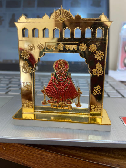 Shree Khatu Shyam Ji Toran Dwaar Decorative Showpiece for Car Dashboard Idol, Home DÃ©cor Decoration & Gifting Purpose by Case Club