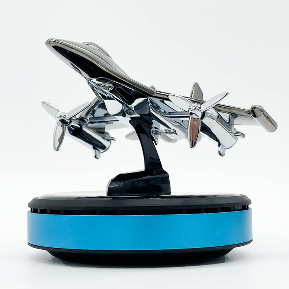 Metal Solar Jet Car Air Fragrance