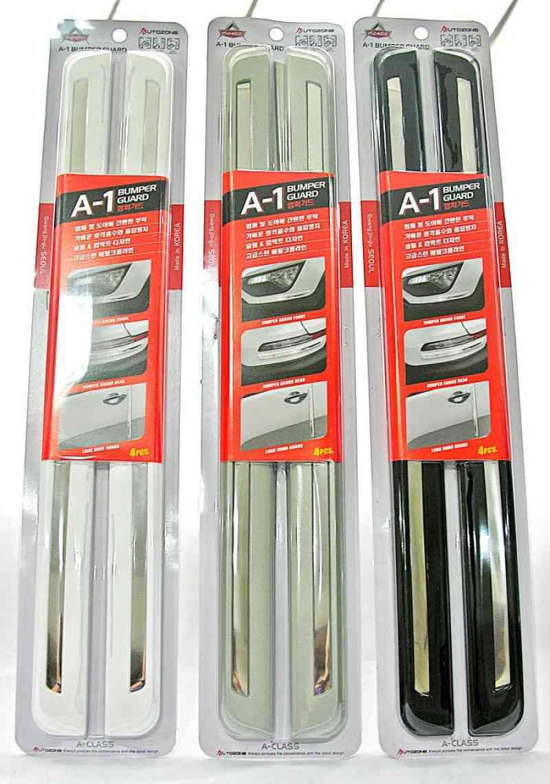 Autozone Bumper Guard  A-Class ( Made in Korea) Black And White