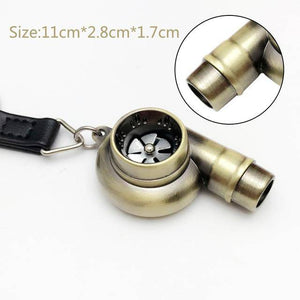 Caroxygen - turbo-keychain creative mini flashlight with sound key chain