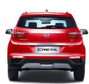 Hyundai Creta 2018+ Model Reflector Light 2 Function ( Non - Matrix ) Type - D Car Reflector Light  (Red)