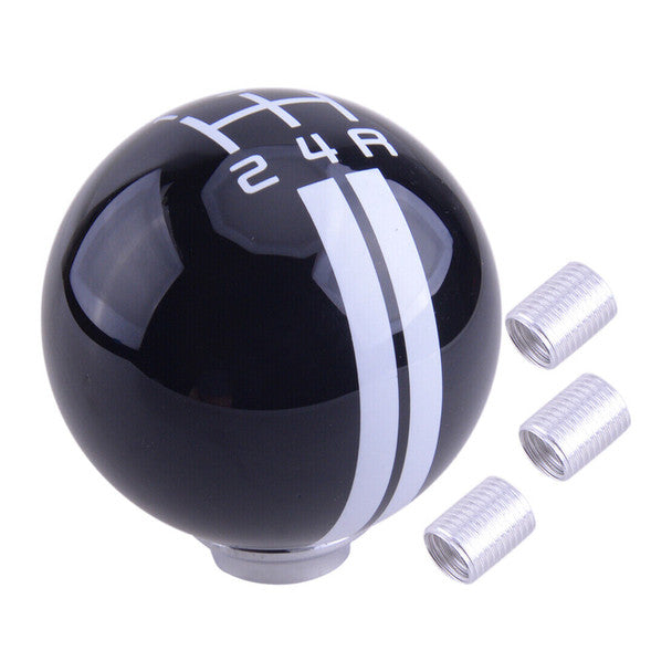 Car 5 Speed Manual Car Gear Shift Knob Lever Red Ball Shifter Handle For Ford Mustang Shelby GT500