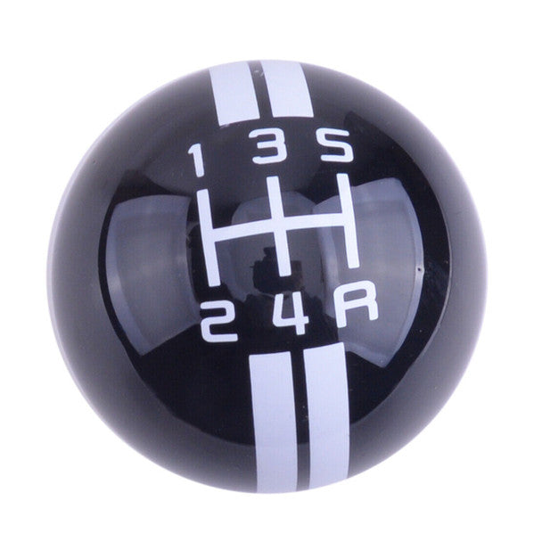 Car 5 Speed Manual Car Gear Shift Knob Lever Red Ball Shifter Handle For Ford Mustang Shelby GT500