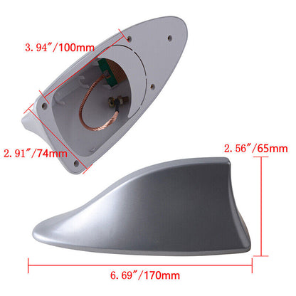 Universal Shark Fin Antenna for Car- FM Radio Signal Aerials
