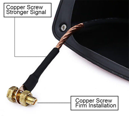 Universal Shark Fin Antenna for Car- FM Radio Signal Aerials