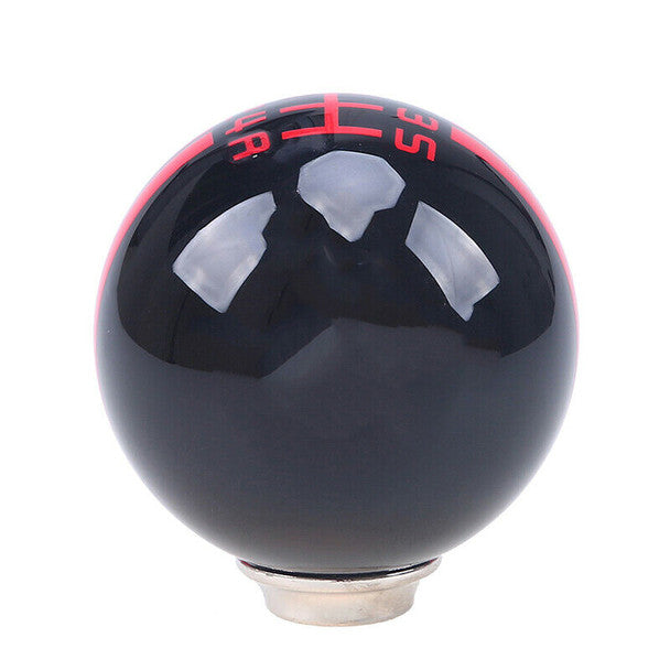 Car 5 Speed Manual Car Gear Shift Knob Lever Red Ball Shifter Handle For Ford Mustang Shelby GT500