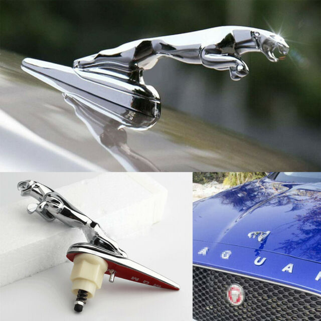 3D Laxury Chrome Metal Car Front Hood Ornament Car Bonnet Sticker Badge -Bonnet Emblem