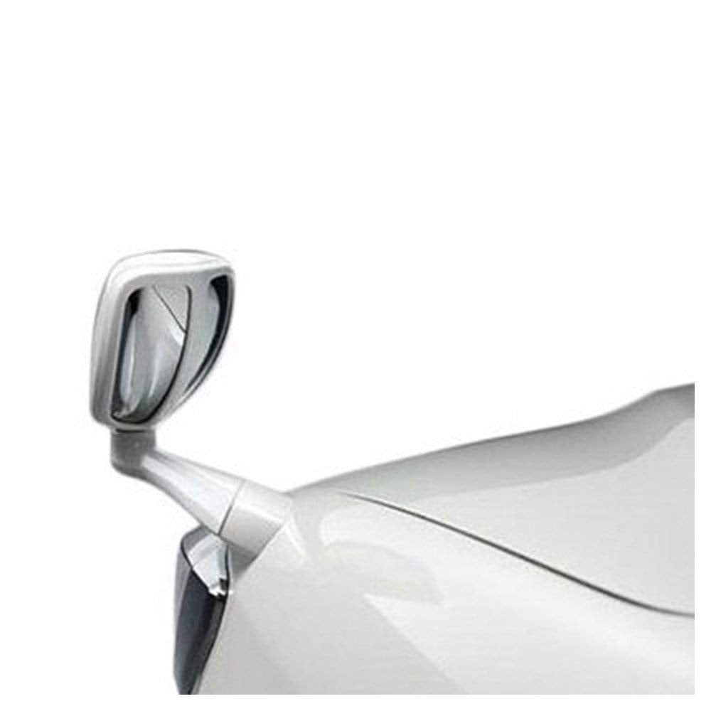 Front Fender SUV Wide Angle Mirror for Tata Safari (White, Left Side)