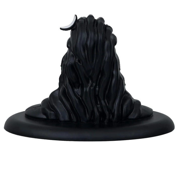 Premium Metal Adiyogi Shiva Statue for Home and Car Dashboard ( Self Adhesive, Black, 2.5 in)