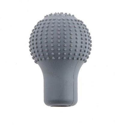 CarOxygen - Anti-Scratch Universal Fit Silicon Gear Knob Protective Bump Shift Knob Cover (Grey)