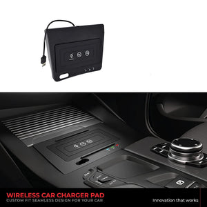 Wireless Charger 10W Fast Charging Pad Compatible with Maruti Swift 2018 Onwards & Dzire 2017 Onward only (Black)
