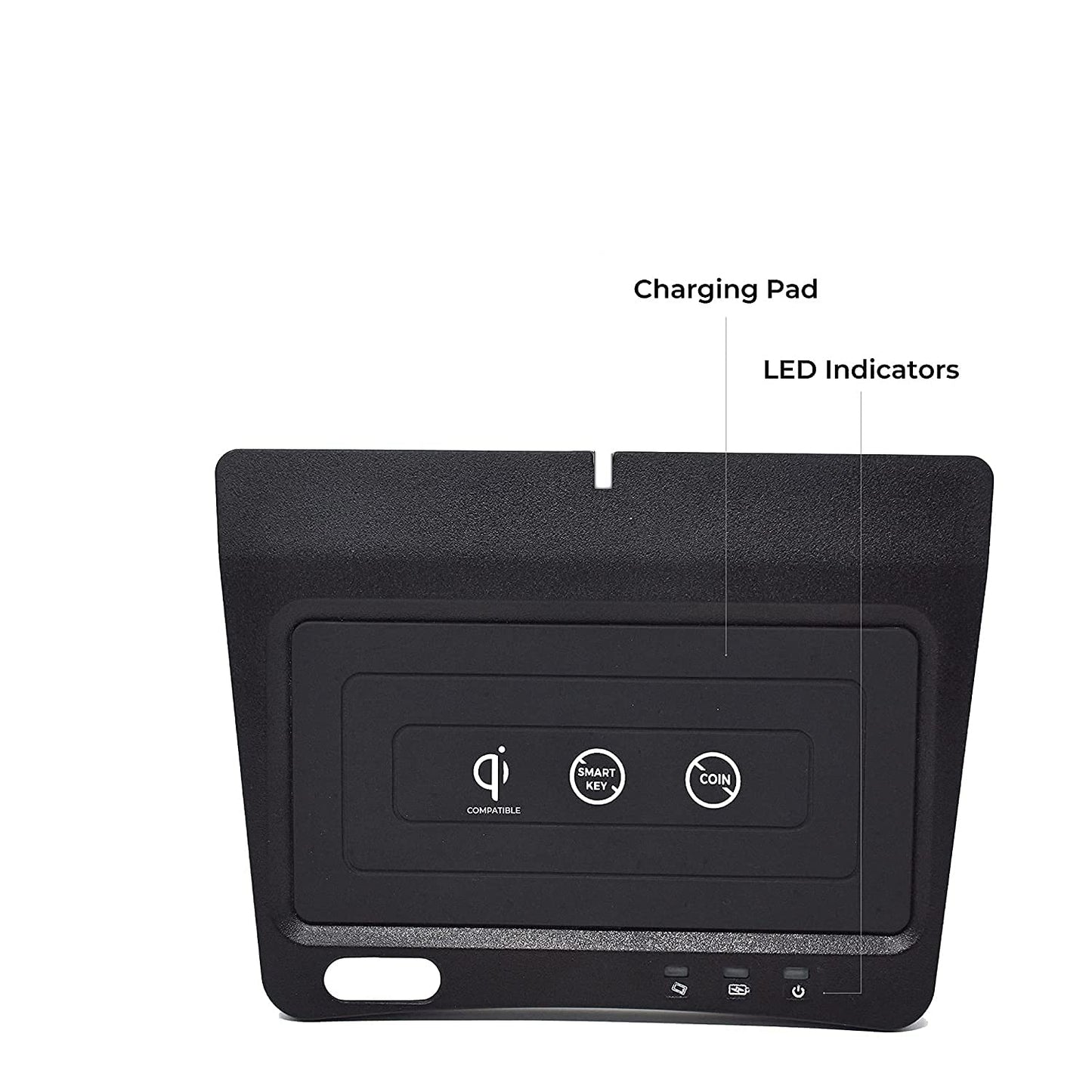 Wireless Charger 10W Fast Charging Pad Compatible with Maruti Swift 2018 Onwards & Dzire 2017 Onward only (Black)