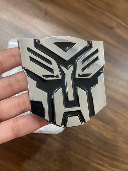 Transformers 3D Style Pure Metal Car Decorative Stickers Auto Accessories