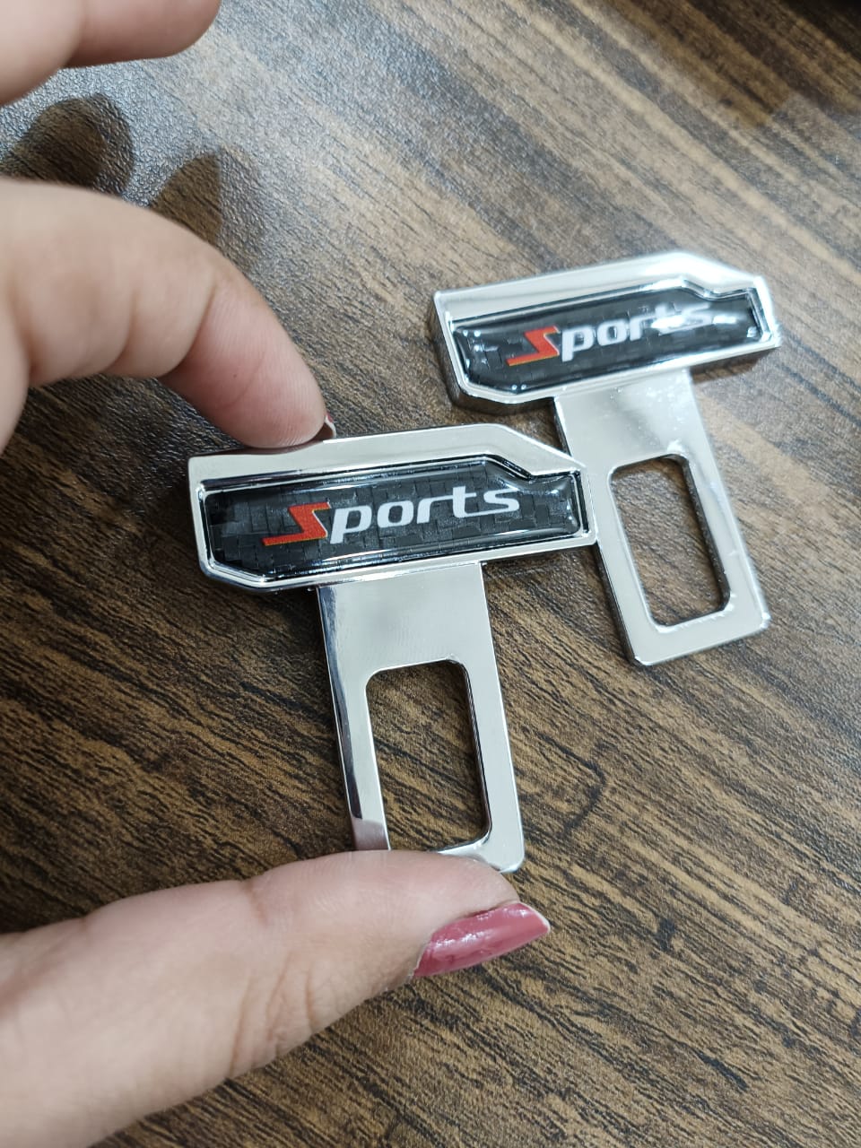 Car Seat Belt Buckle clip Set of 2 Car Safety Alarm Stopper Null insert Seat Belt Buckle Clip For all cars (Universal)