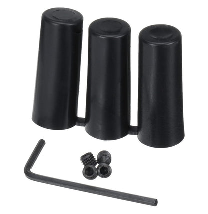 CarOxygen - Gear Shift Knob Red Universal Car Gear Knob Shifter PU 6 Speed with 3 Adapters Manual Shift Stick
