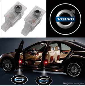 2Pcs LED Car Door Welcome Light Projector Logo Laser Ghost Lamp Bulb For Volvo V60 V40 V70 XC60 XC90 S80 S60 S90 S80L S60L